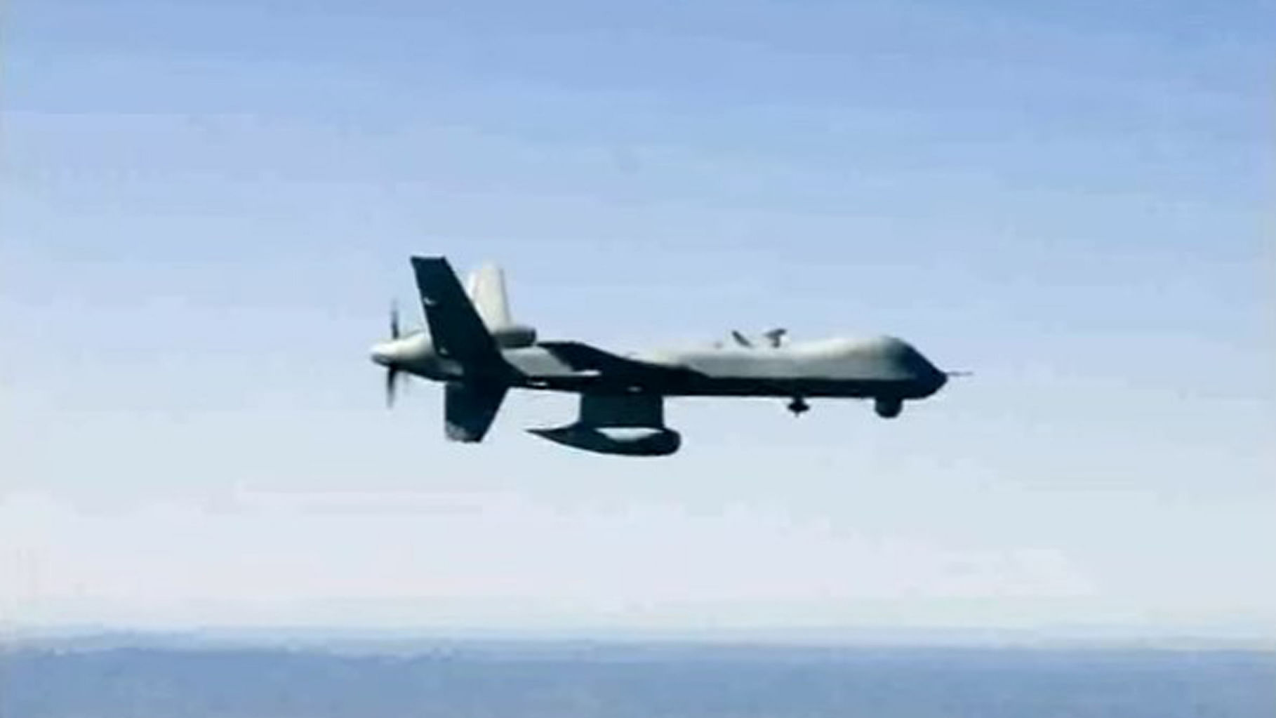 

General Atomics’ patrol Predator Guardian UAV. (Photo Courtesy: YouTube screengrab)