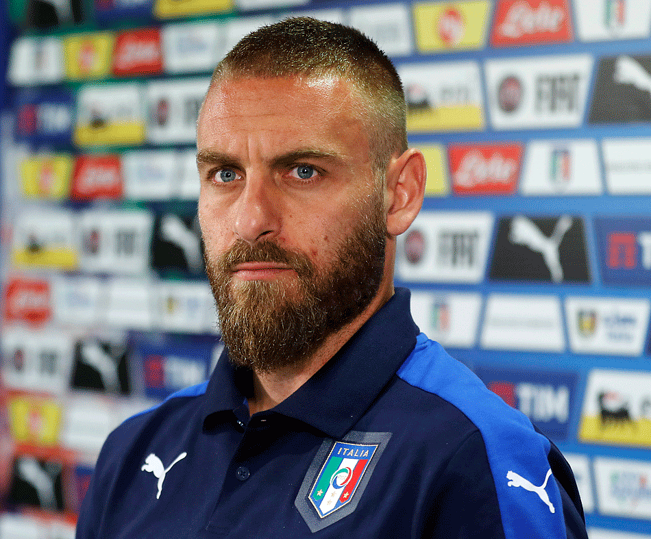 Daniele De Rossi. (Photo: AP)