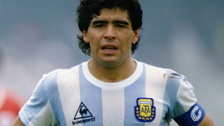 File photo of Diego Maradona. 