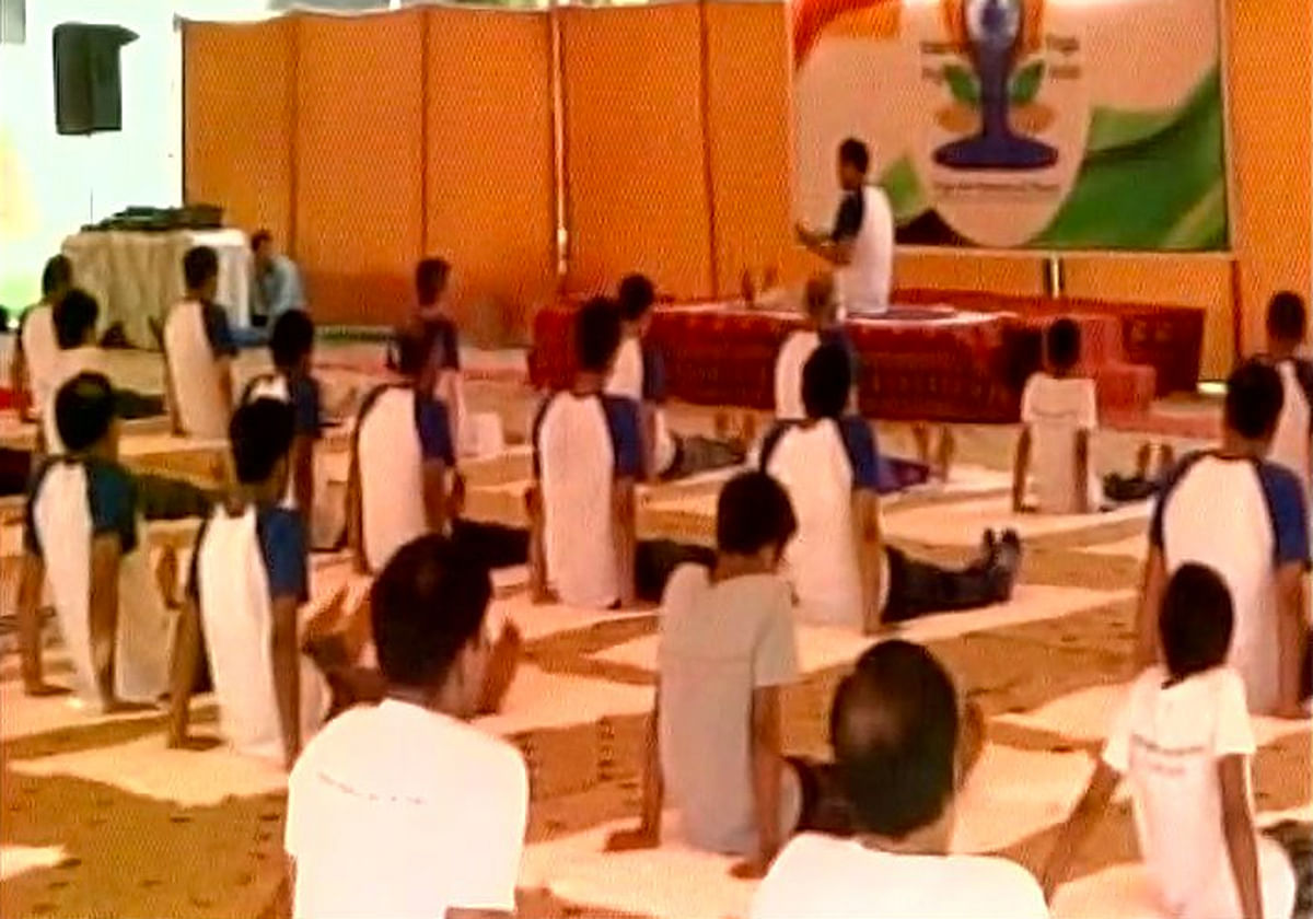 21 June is the International Yoga day for which preparations and celebrations are underway.