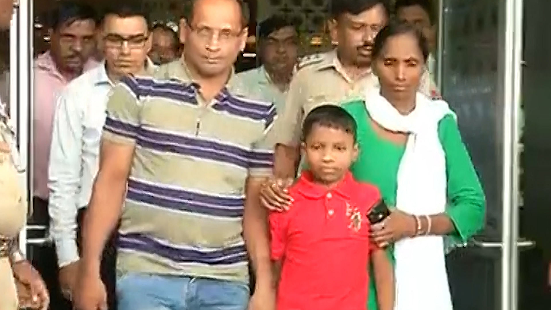 12-year-old Sonu returned to Delhi six years after he was kidnapped and taken to Bangladesh (Photo: ANI Screengrab)