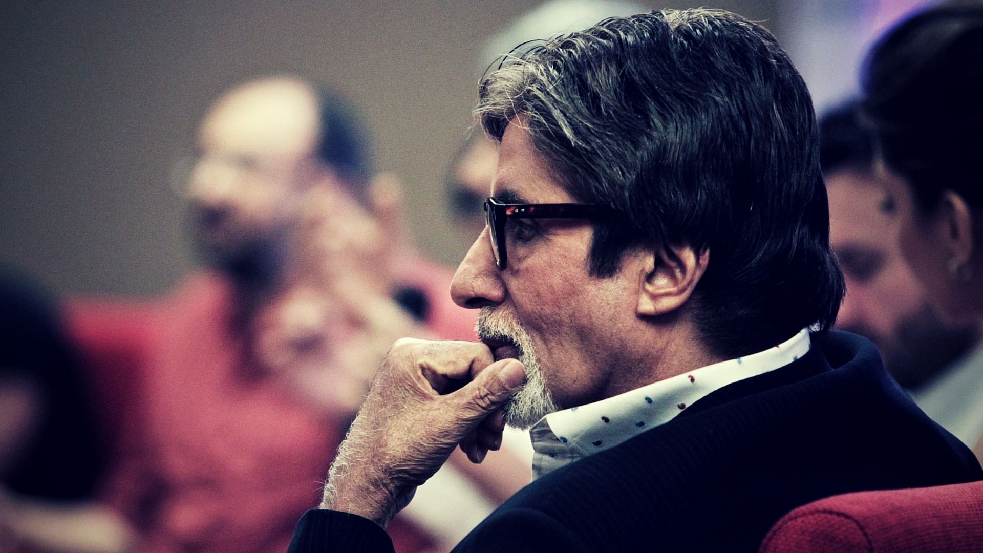 Amitabh Bachchan talks about his latest film <i>TE3N</i>, Bollywood and Hollywood (Photo: Reuters; altered by The Quint)