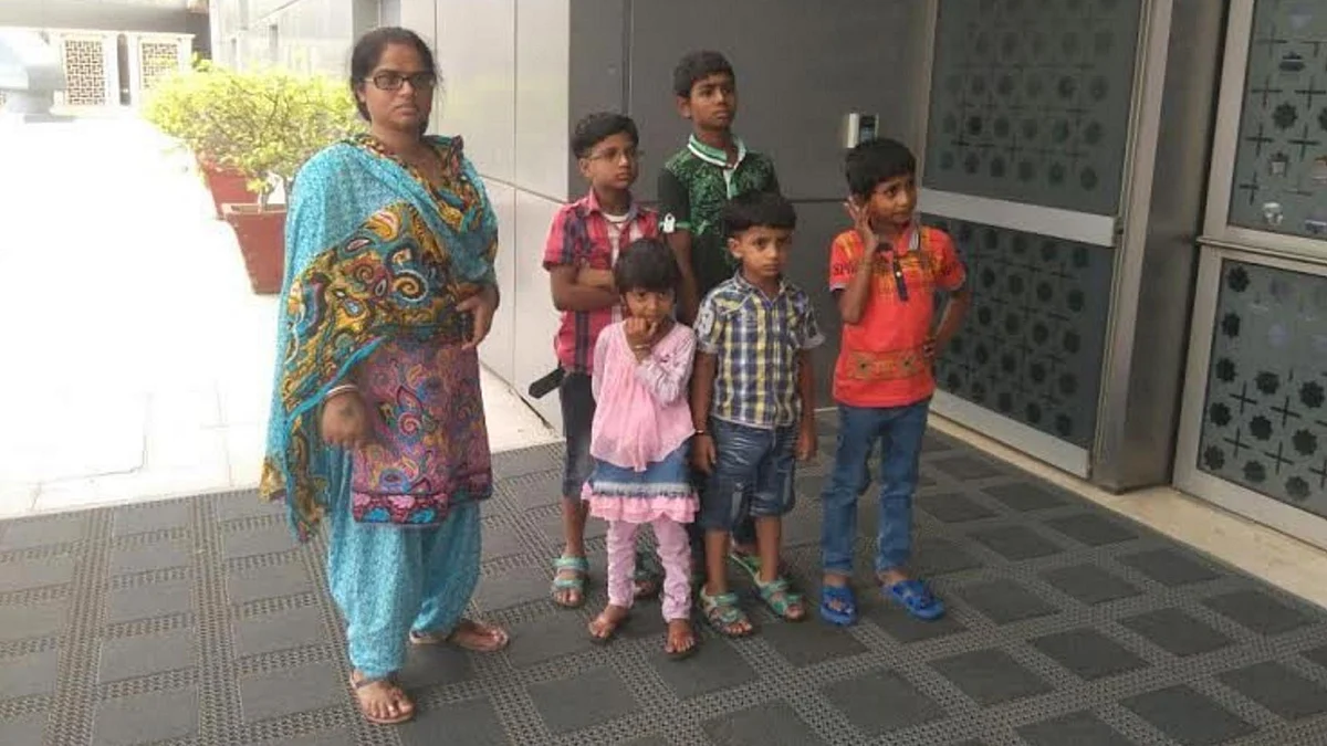 Sonu’s relatives and siblings await his return at the Delhi airport on Thursday, 30 June 2016. (Photo Courtesy: ANI)
