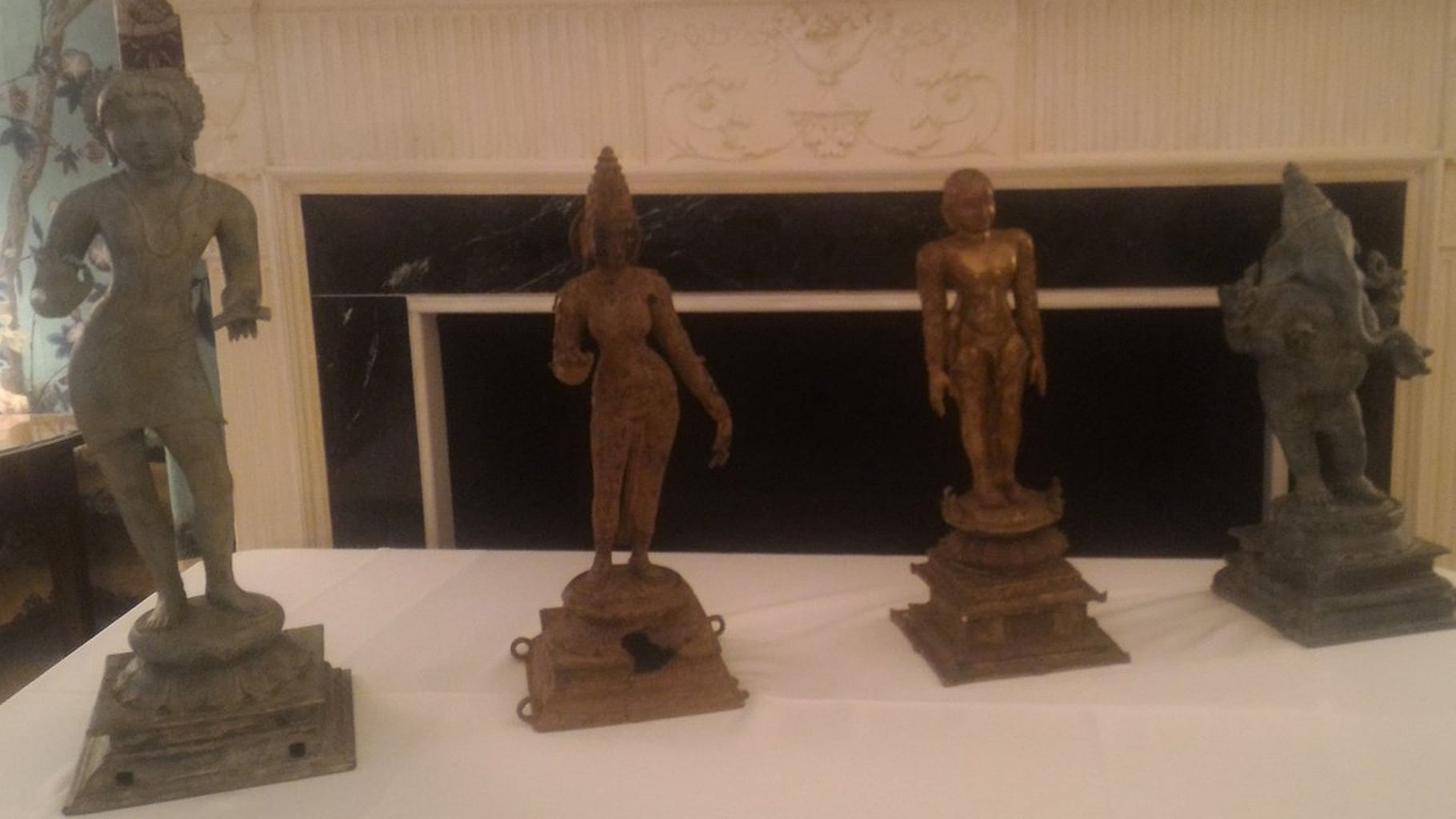 The US returned over 200 cultural artefacts estimated at $100 million to India. (Photo: ANI)