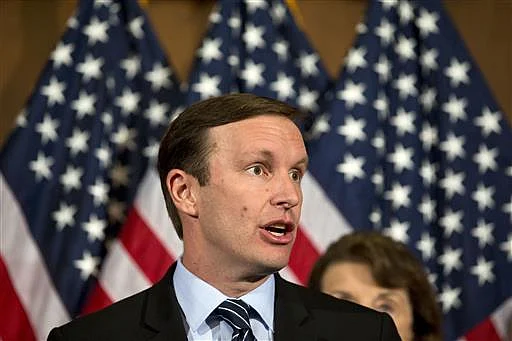 Senator Chris Murphy of Connecticut. (Photo AP)