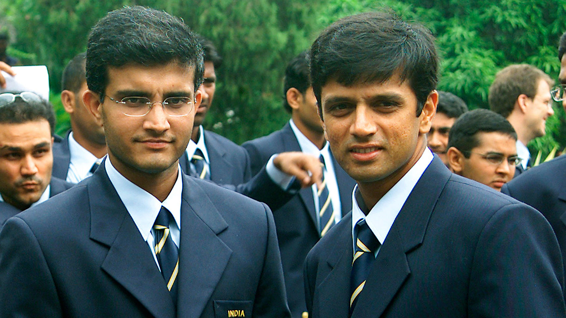 File photo of Sourav Ganguly and Rahul Dravid. (Photo: Reuters)