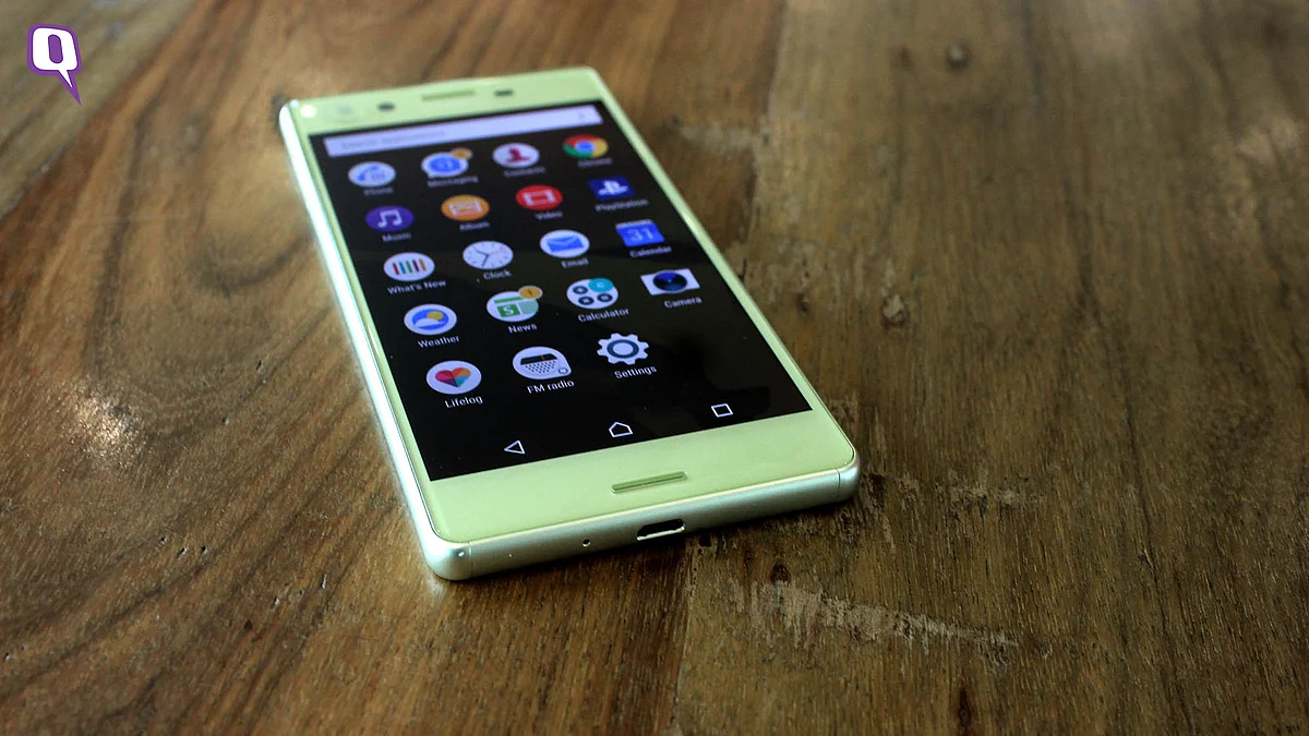 Sony Xperia X. (Photo: <b>The Quint</b>)
