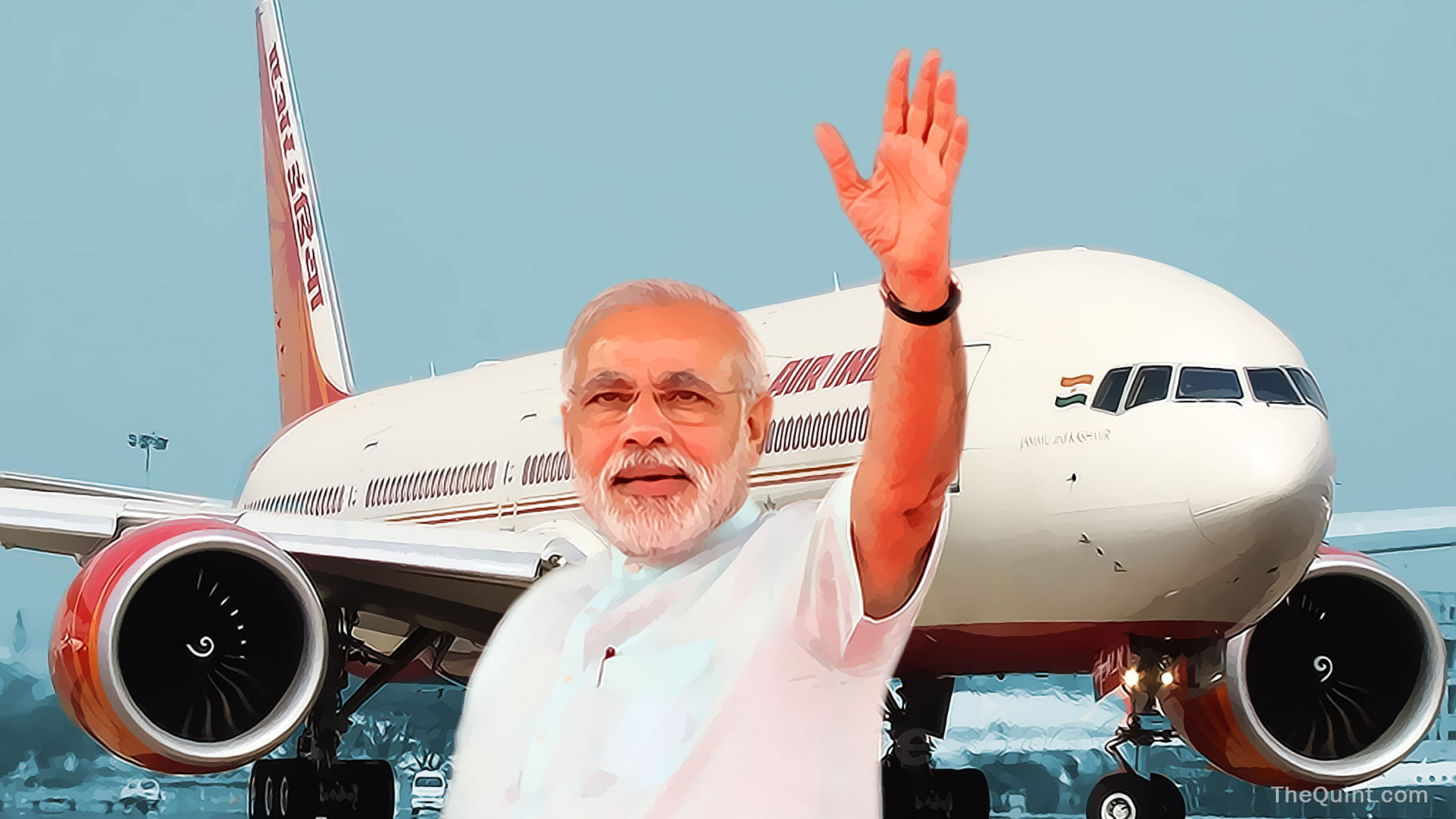 Government owes cash-strapped Air India over Rs 3.25 billion for VVIP flights.&nbsp;