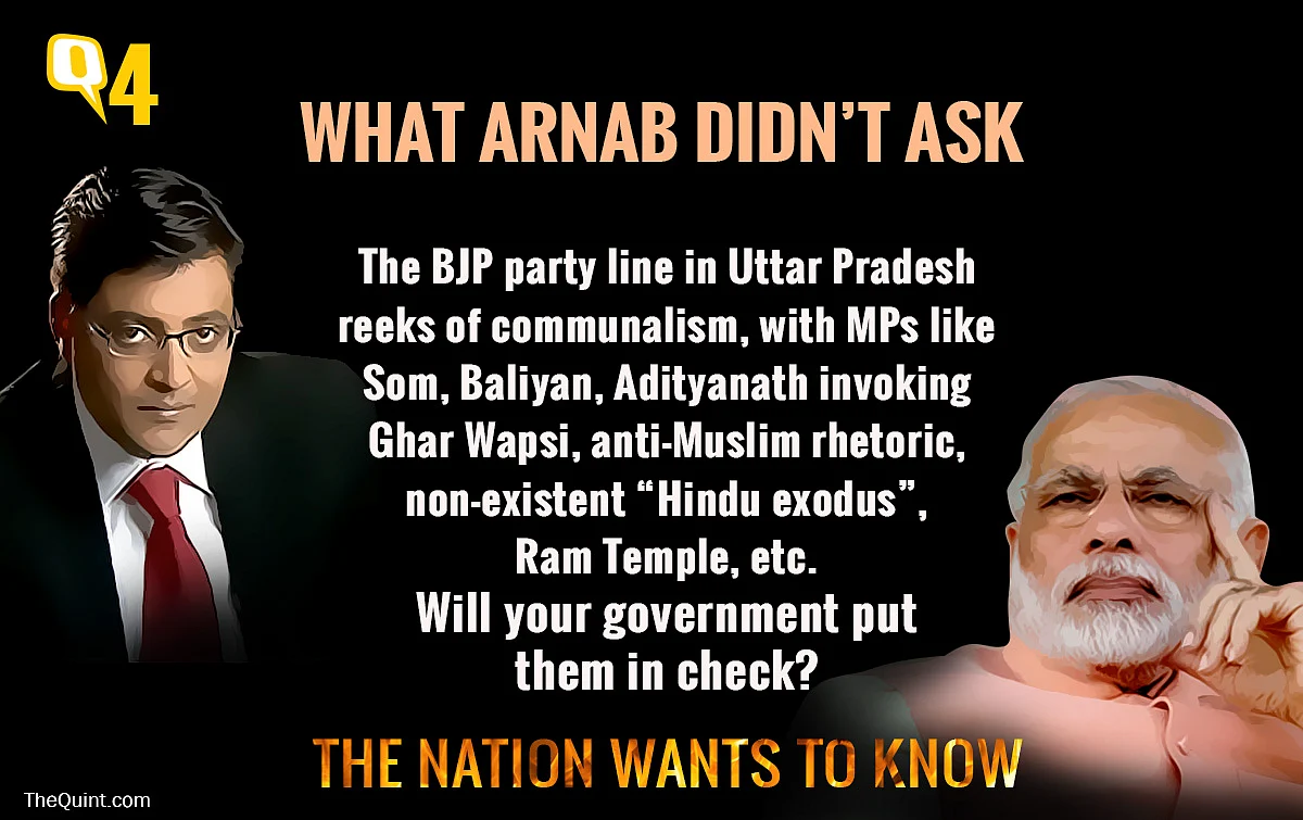 10 Questions Arnab Goswami Didn’t Bother To Ask Narendra Modi