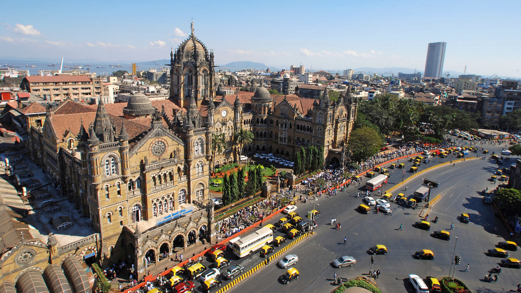 <div class="paragraphs"><p>Bird’s eyeview of Chatrapati Shivaji Terminus, Mumbai. </p></div>
