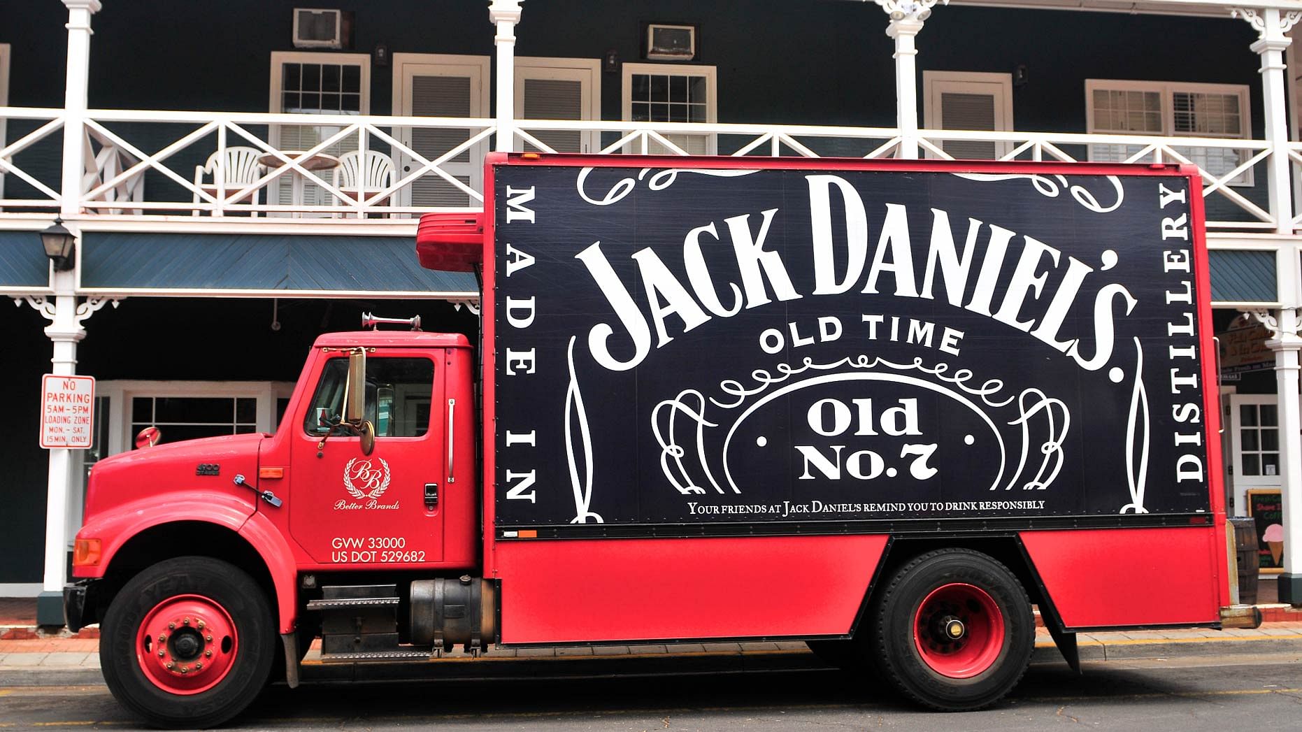 Jack Daniels truck in Tennessee. (Photo: iStock)