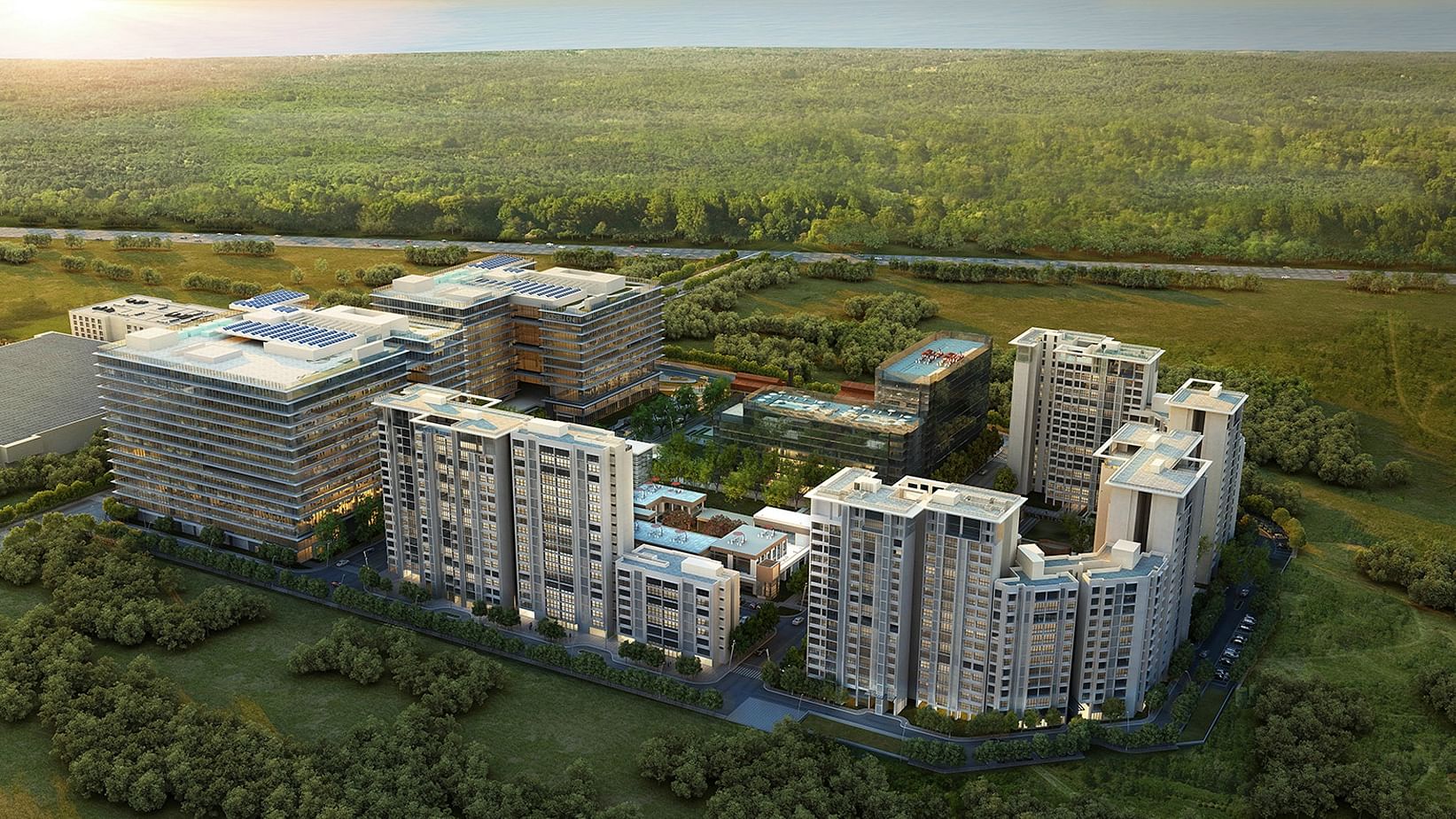 

Living with nature in the heart of the city. (Photo: Godrej Properties)