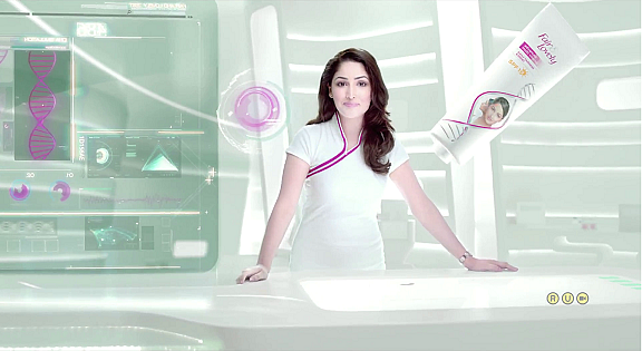 Yami Gautam in a fairness cream commercial (Photo courtesy:Twitter/<a href="https://twitter.com/galat_fehmi">@galat_fehmi</a>)