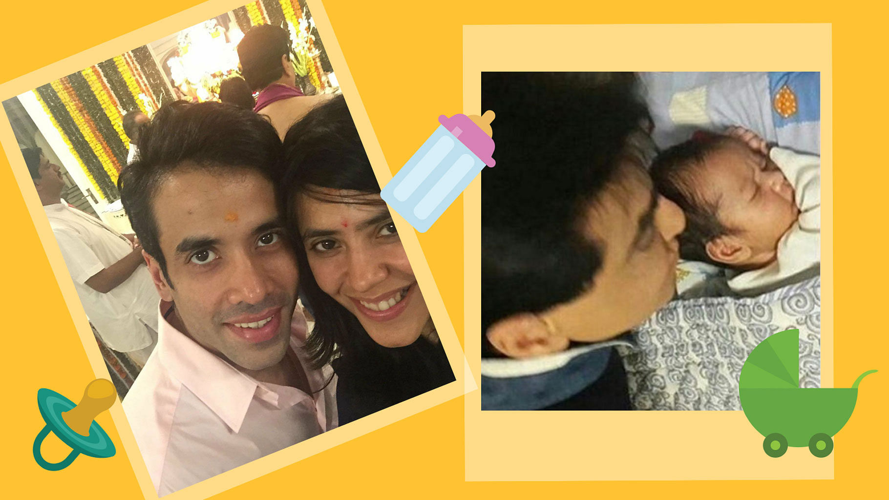 Tusshar Kapoor is Bollywood’s new dad (Photo courtesy: Twitter)