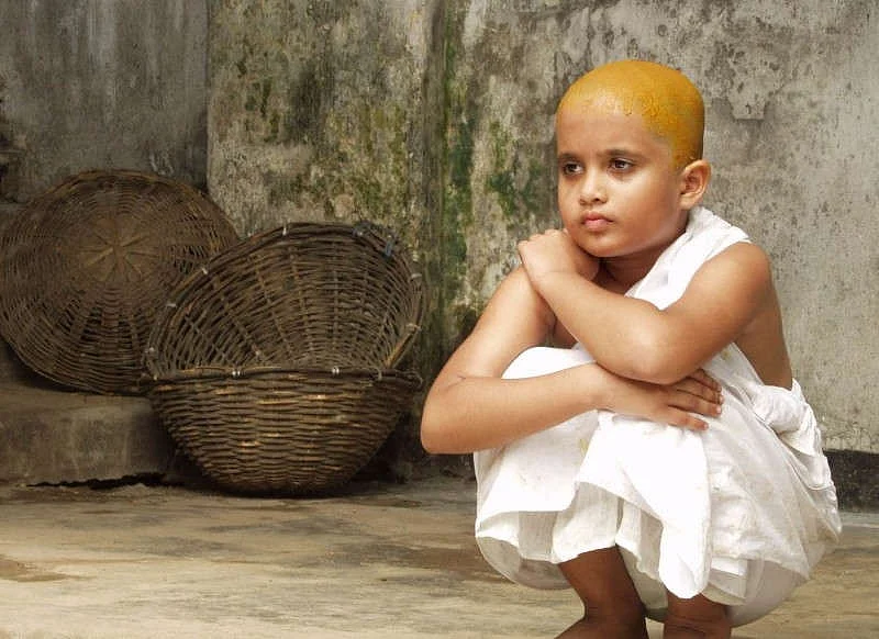A scene from the movie <i>Water </i>directed by Deepa Mehta based on a widowed child bride. (Photo Courtesy: screengrab)
