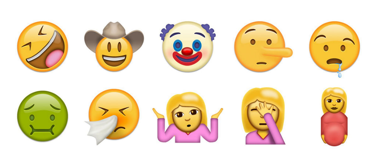 The new emoji have more food and more emotion to show your friends exactly what you are eating or feeling.