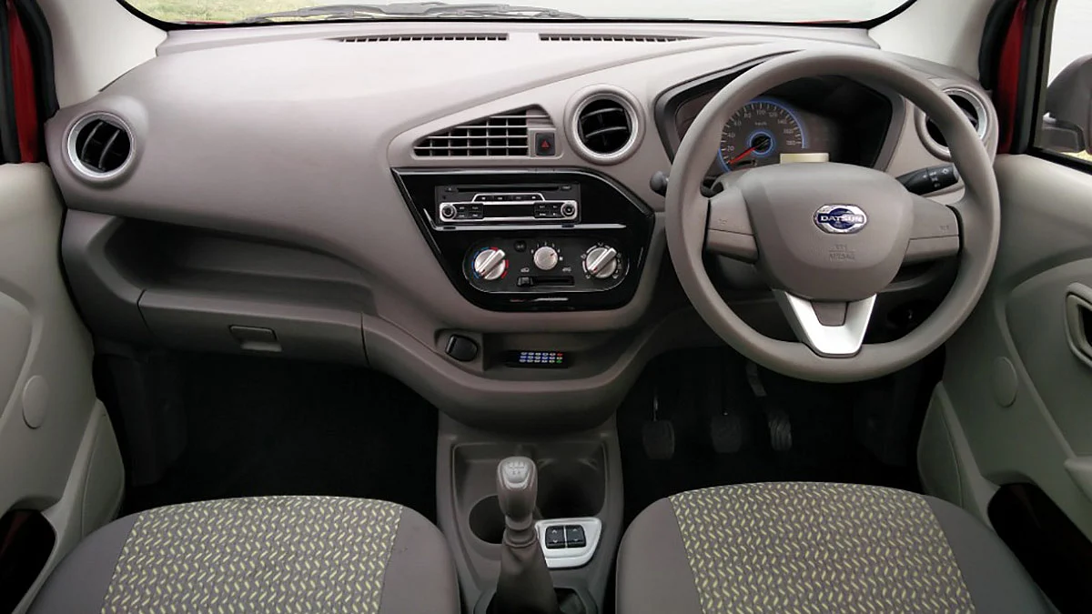 Interiors of the Datsun redi-Go. (Photo Courtesy: MotorScribes)