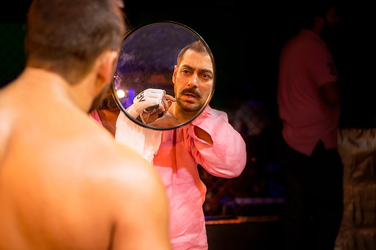 Salman Khan in a still from <i>Sultan</i>