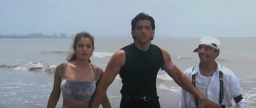 Cut to this scene of Ameesha Patel who was the lead in the film.