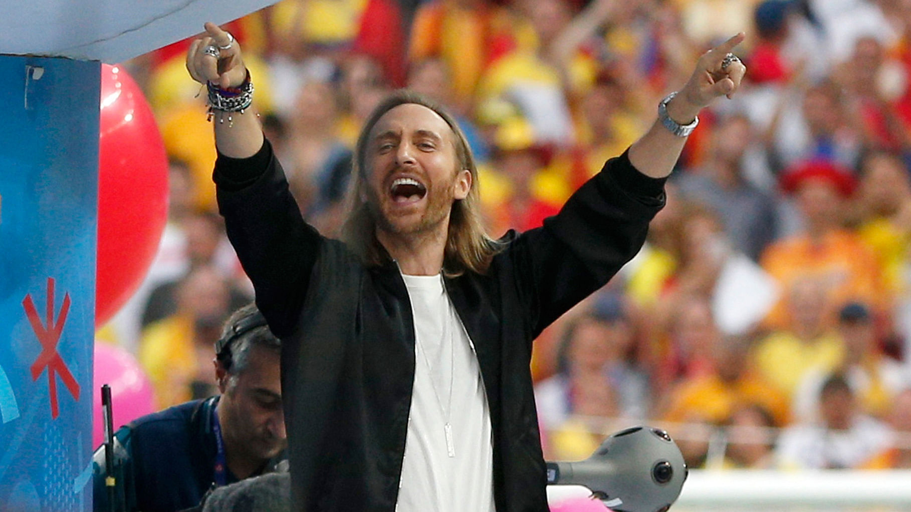 David Guetta performs at the Euro 2016 opening ceremony. (Photo: AP)