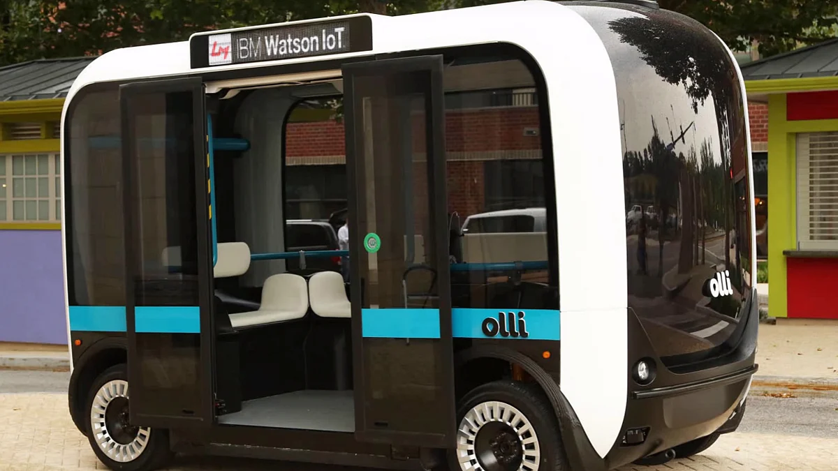 Olli by Local Motors. (Photo Courtesy: IBM)