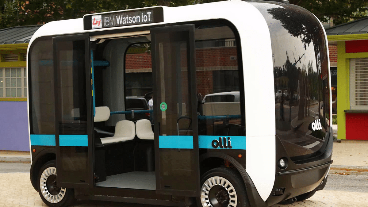 According to IBM, Olli will be capable of transporting a maximum of 12 passengers.