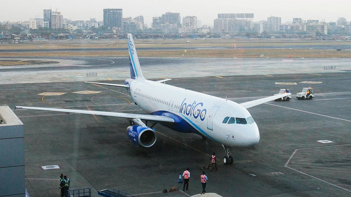 File photo of an IndiGo aircraft. (Photo: Reuters)