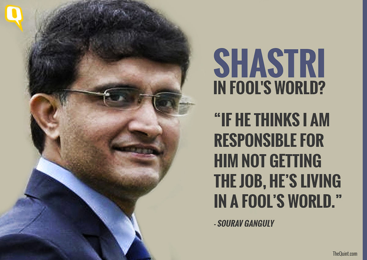 The Quint takes a look at the entire rift between Sourav Ganguly and Ravi Shastri through seven cards.