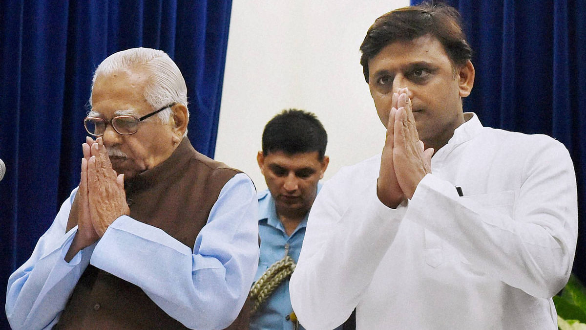 Akhilesh Expands Cabinet: Balram Yadav Re-inducted, MK Pandey Out