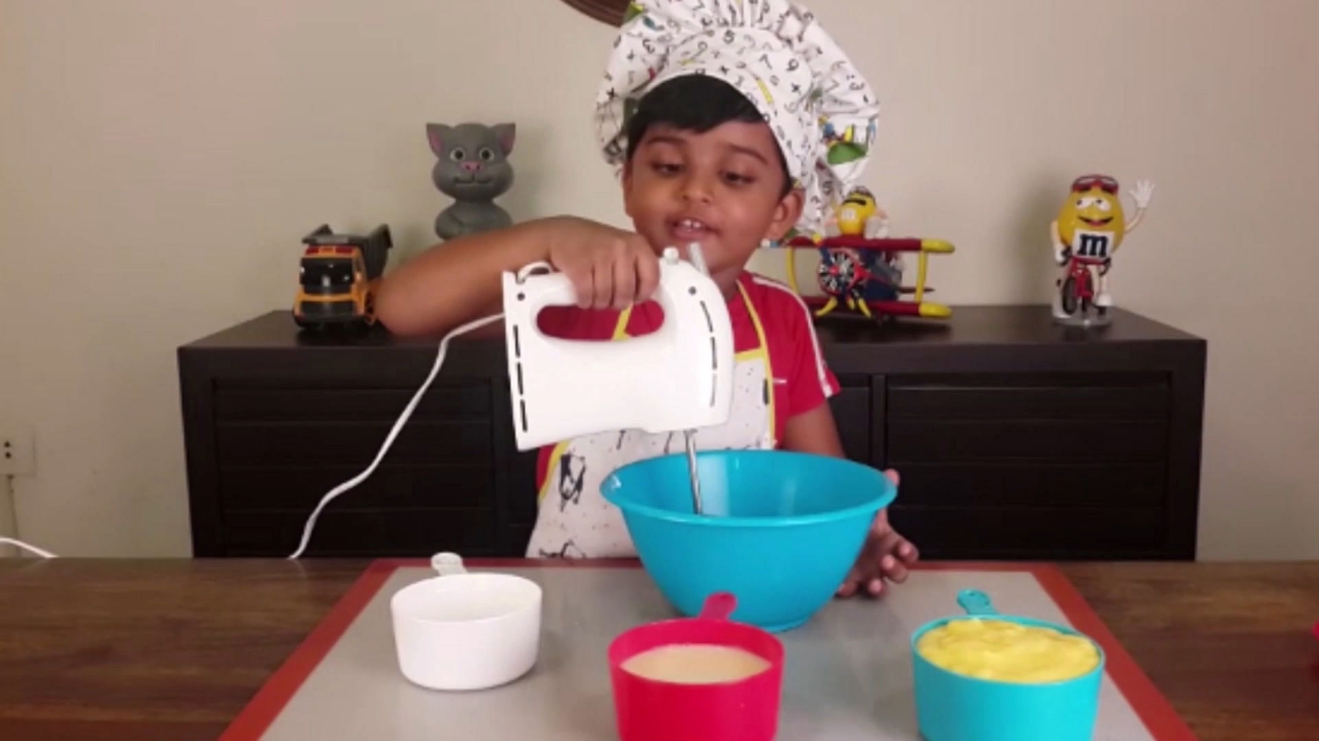 Nihal Raj runs his own food tutorial youtube channel. (Photo: AP)