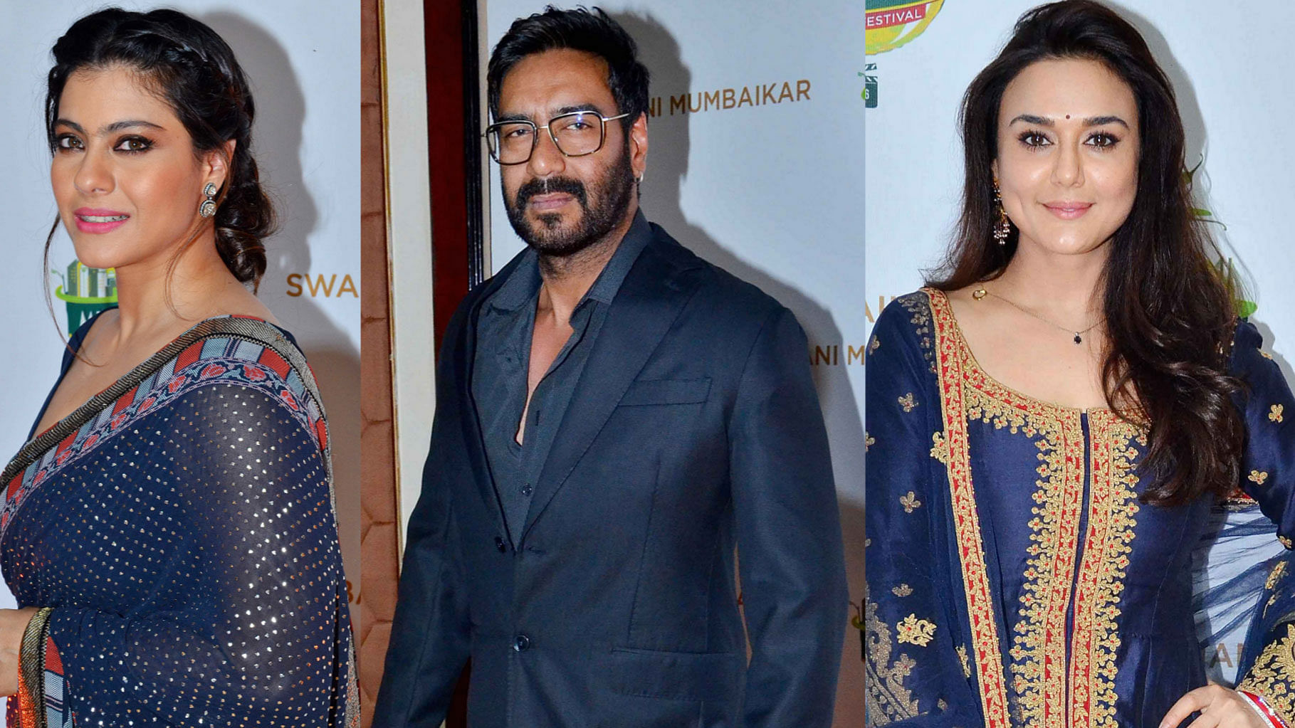 Kajol, Ajay Devgn and Preity Zinta were at the Mumbaikar Festival (Photos: Yogen Shah)