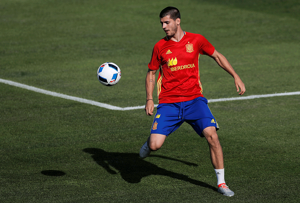 Spanish Striker, Alvaro Morata(Photo: AP)