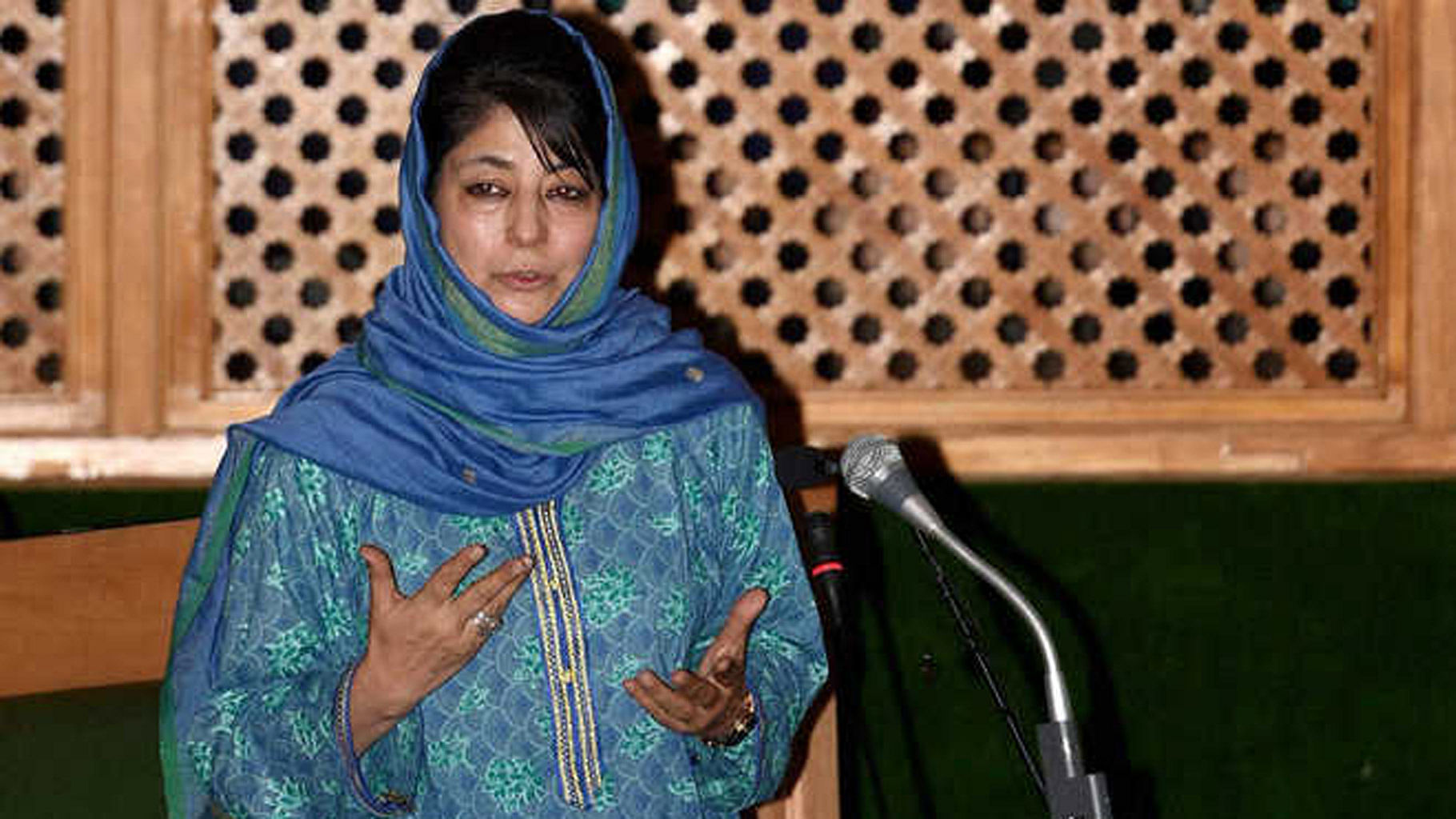 <div class="paragraphs"><p>Former Chief Minister of J&amp;K Mehbooba Mufti. Image used for representational purposes.&nbsp;</p></div>
