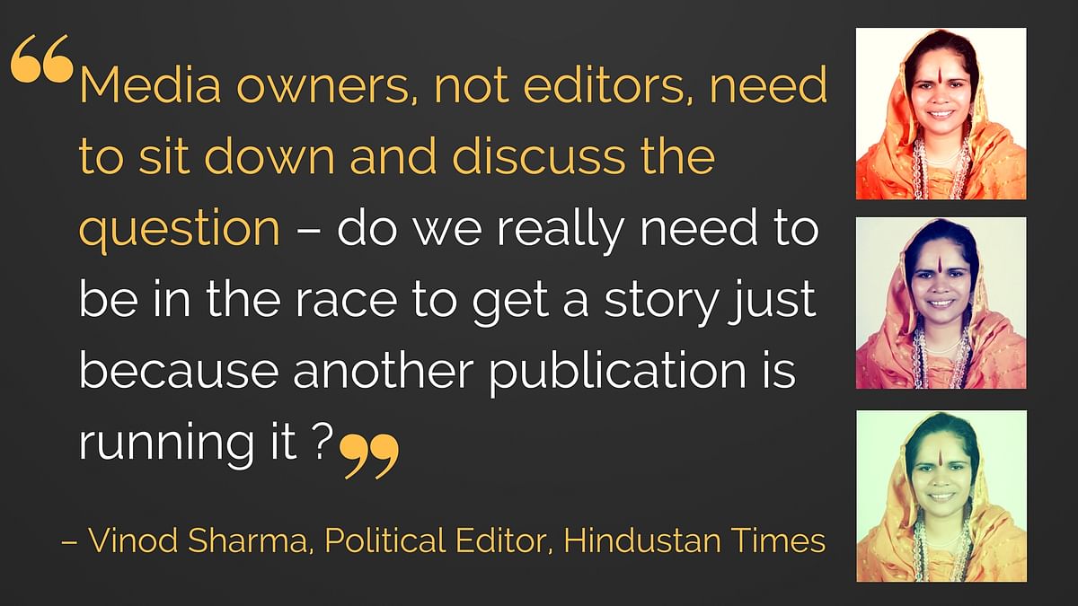 Why Sadhvi Prachi is the newsroom equivalent of mayonnaise that the Indian media can avoid. 