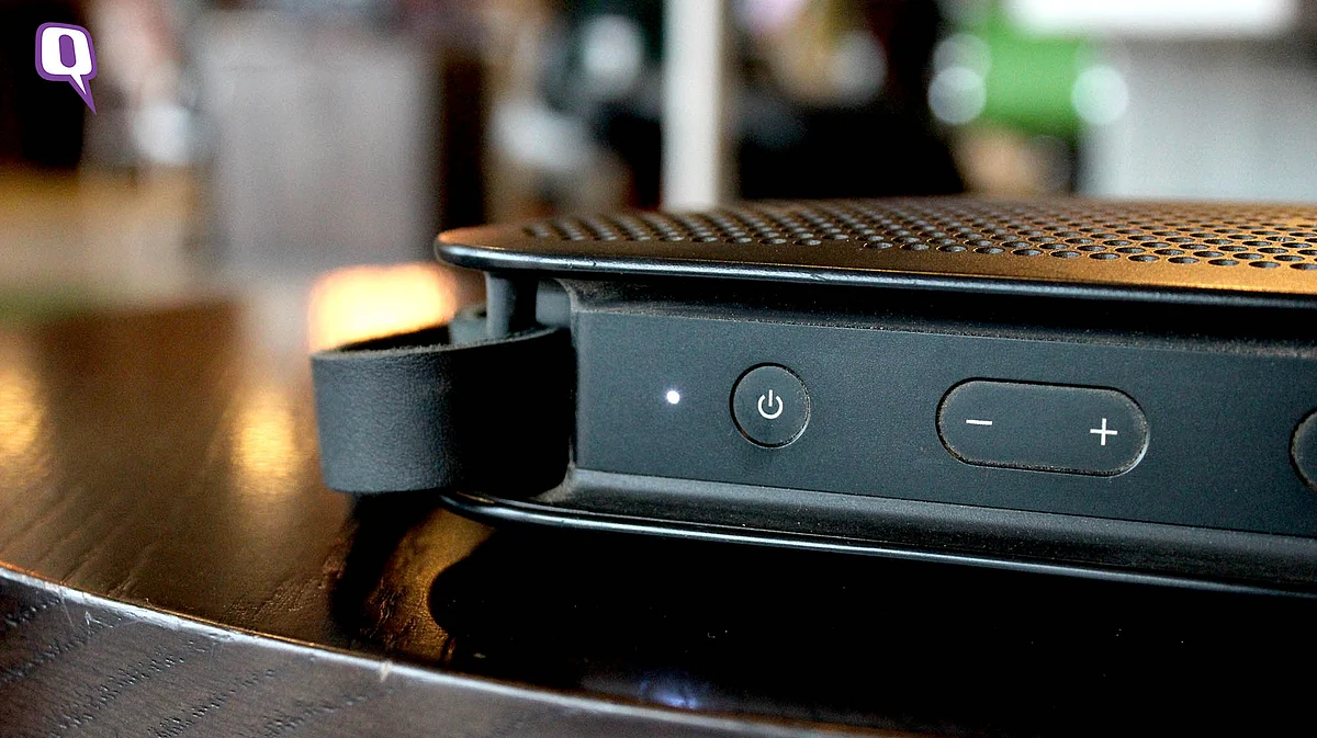 B&O BeoPlay A2 supports Bluetooth 4.0 (Photo: <b>The Quint</b>)