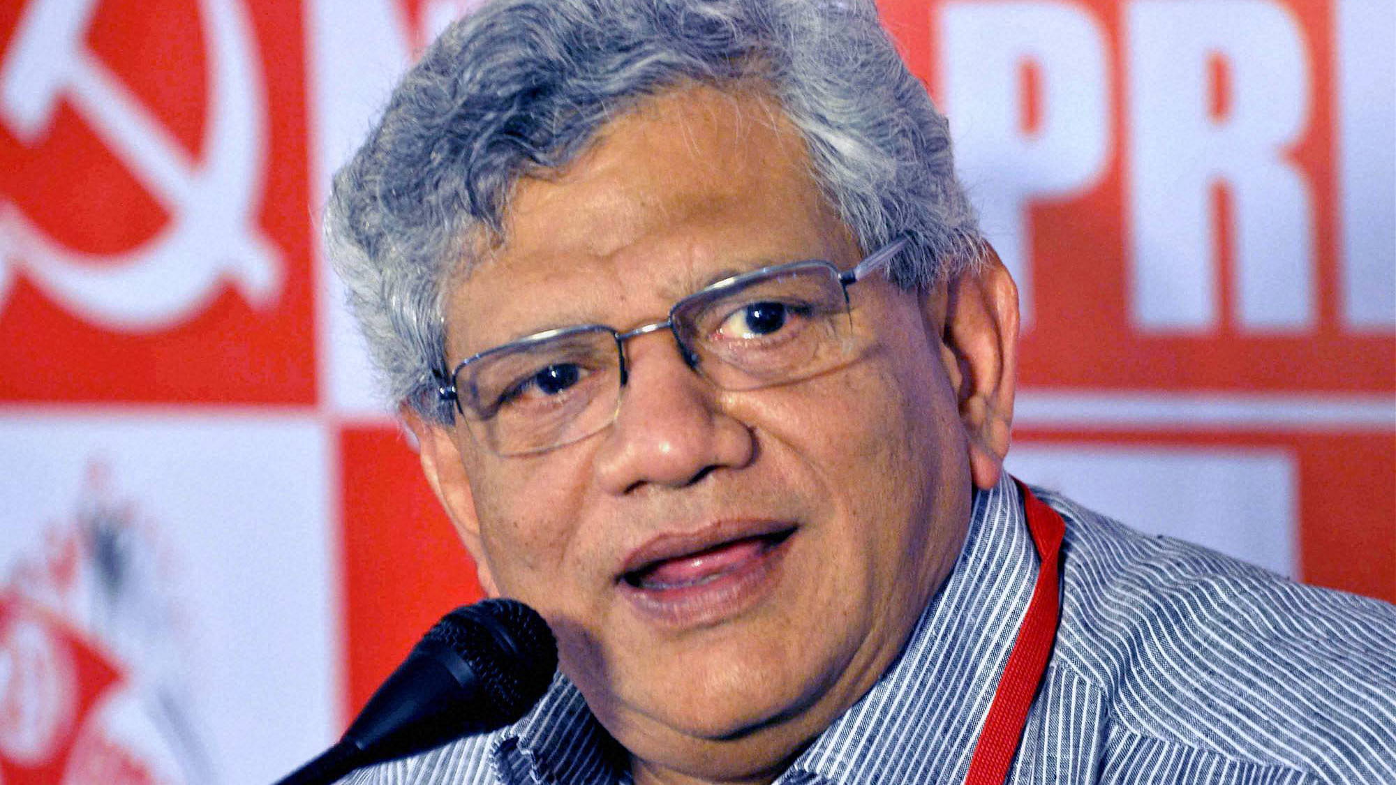 Sitaram Yechury demands an all party meeting to discuss the GST bill (Photo: PTI)