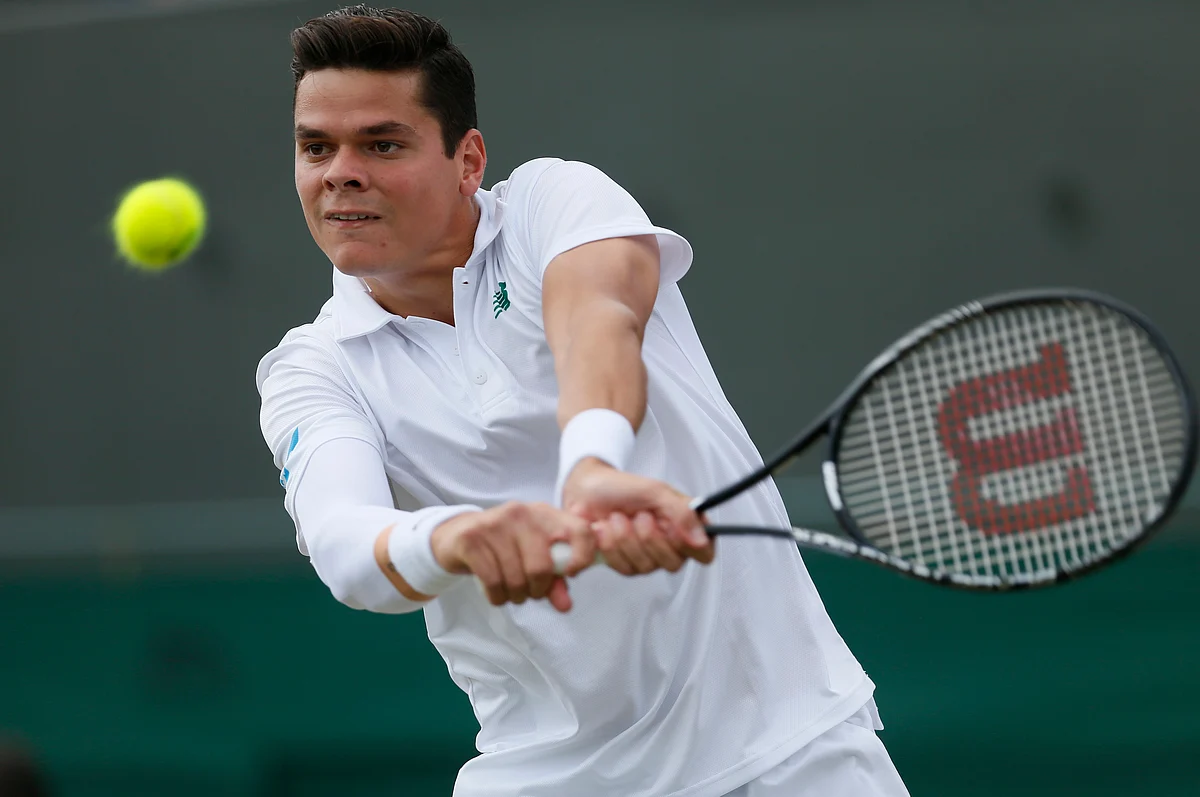 Milos Raonic. (Photo: Reuters)