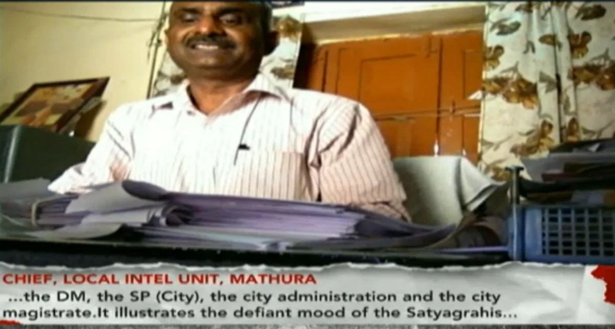 The intelligence officer said that the Up government was warned. (Photo: India Today TV screengrab)