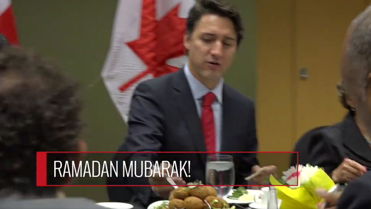 Justin Trudeau observed the first fast of the Islamic month of Ramzan. Can we make him the world leader already?