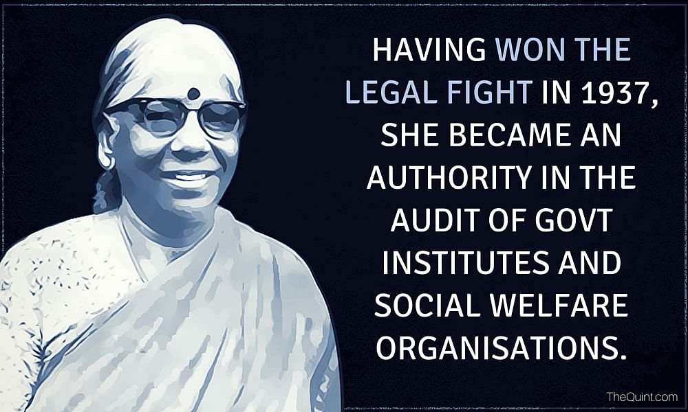 On her 53rd death anniversary,  The Quint tells the lesser known story of India’s first female auditor. 
