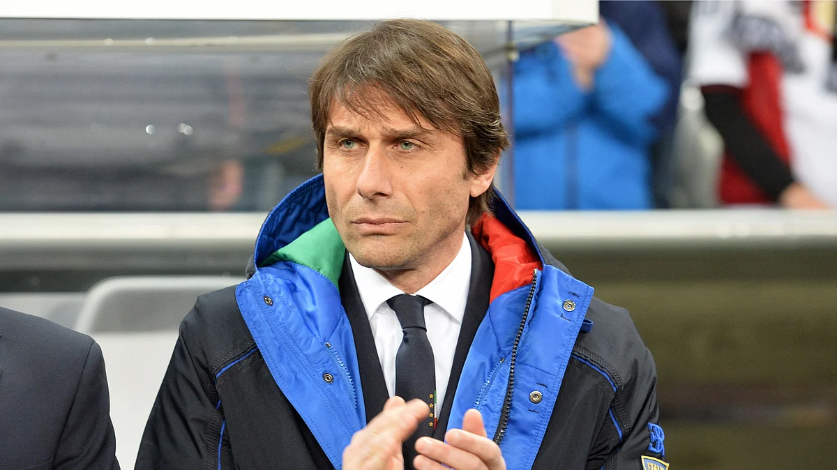 Italian Football Team Coach, Antonio Conte (Photo: AP)