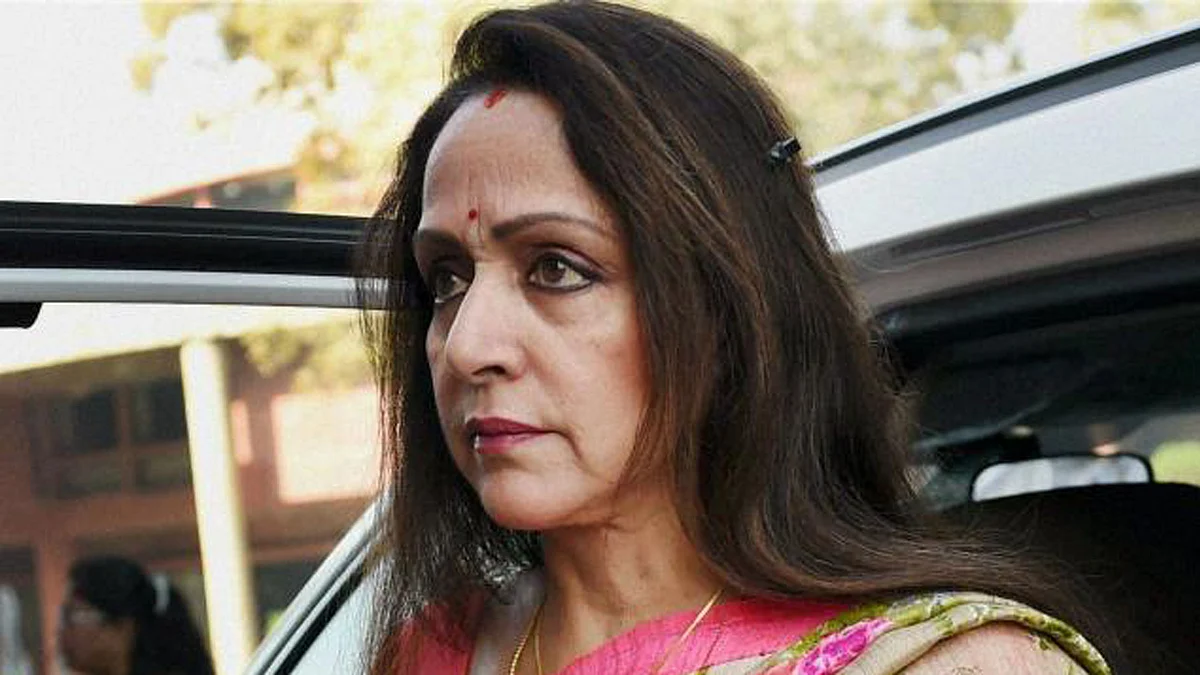 File image of Hema Malini, BJP MP from Mathura in Uttar Pradesh. 