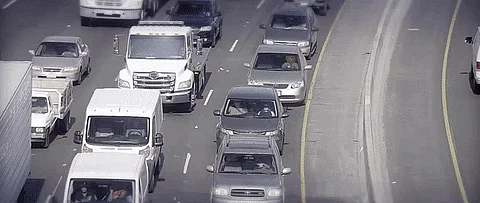 Is this you in traffic?