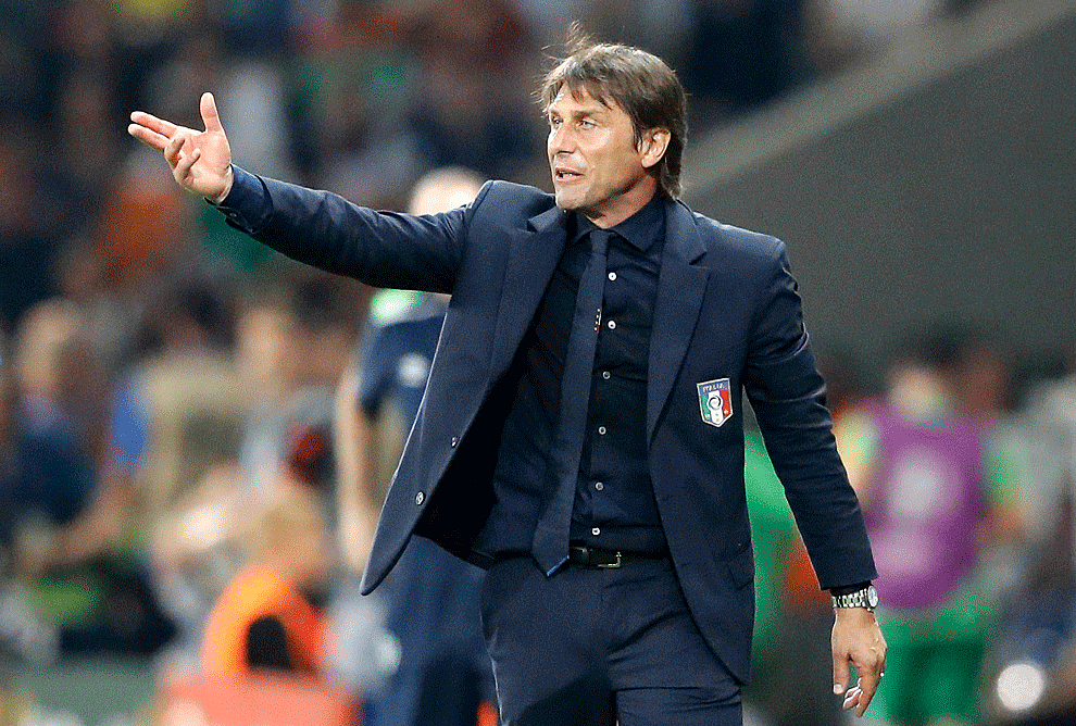 Italian coach, Antonio Conte. (Photo: AP)