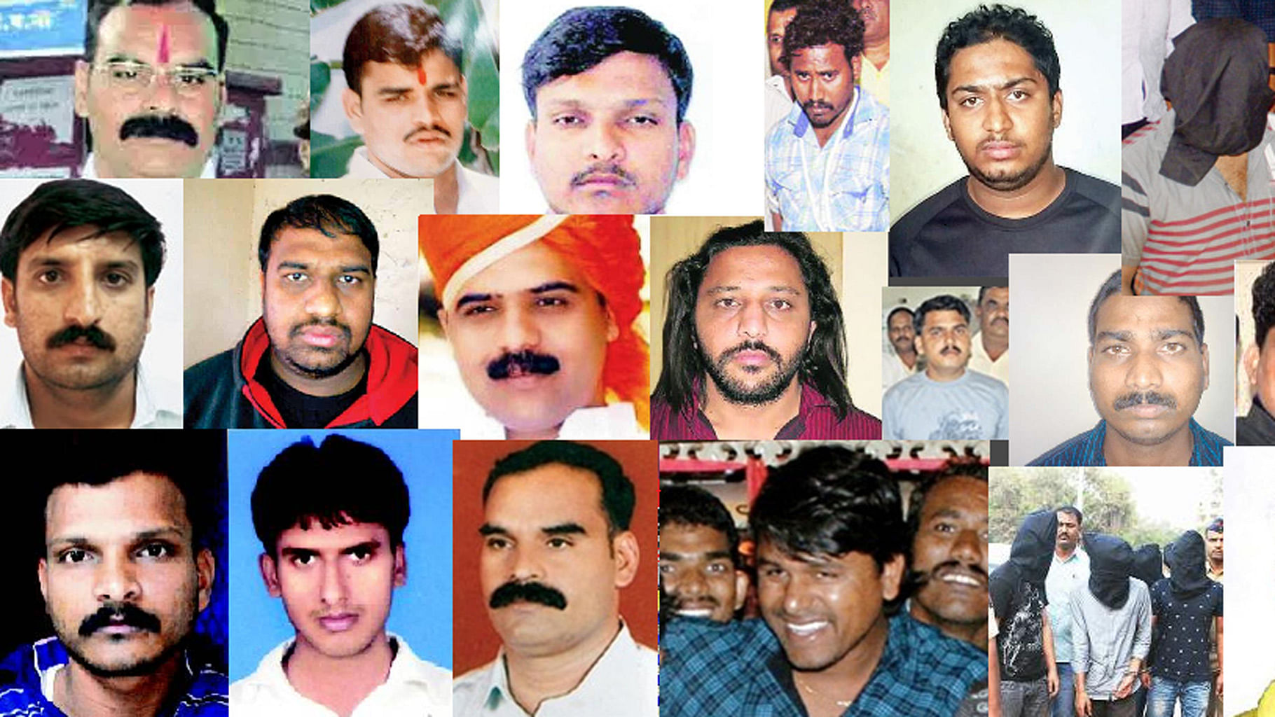 Members of various gangs active in Pune. Some of these have been shot dead by rival gangs. (Photo: Ashish Dikshit/<b>The Quint</b>)