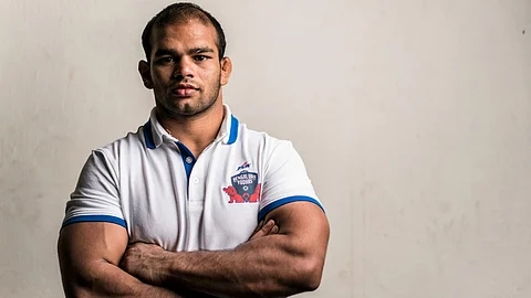 Wrestler Cop Narsingh Yadav Suspended For Election Campaigning