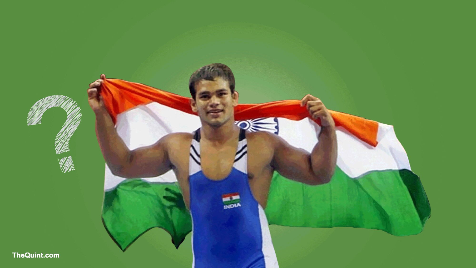 Narsingh Yadav’s Olympic berth is in doubt after he tested positive in a dope test. (Photo: <b>The Quint</b>)