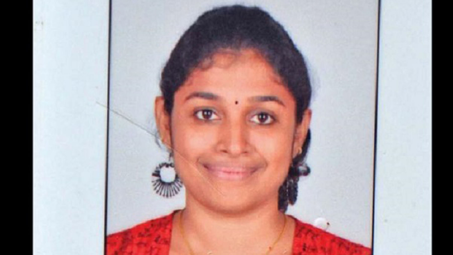 S Swathi, the Infosys employee who was hacked to death at a local train station in Chennai. (Photo Courtesy: The News Minute)