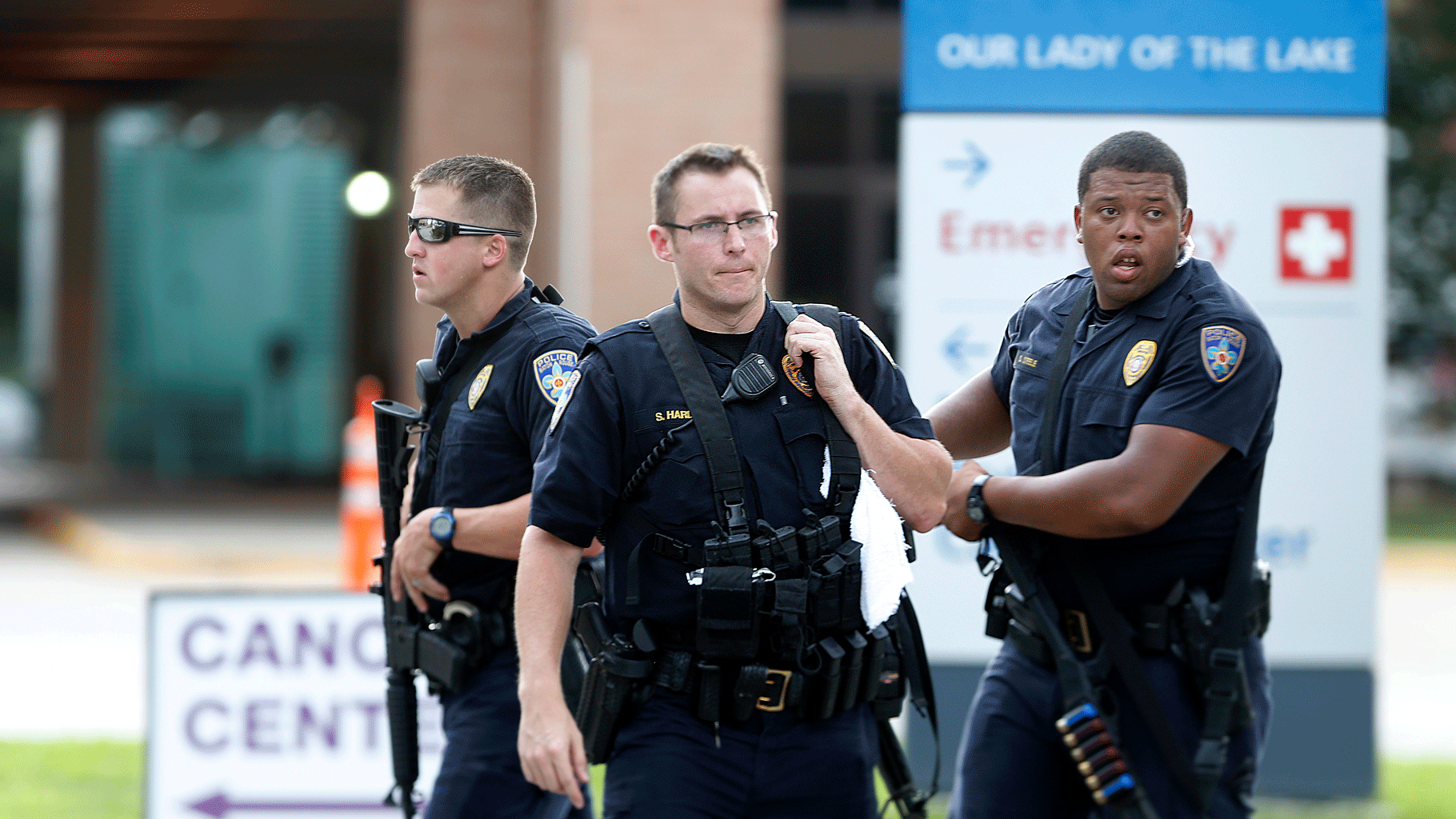 

The six Louisiana police officers killed or wounded in an ambush attack on Sunday  ranged from a newcomer to the city police force to veteran officers. (Photo; AP)