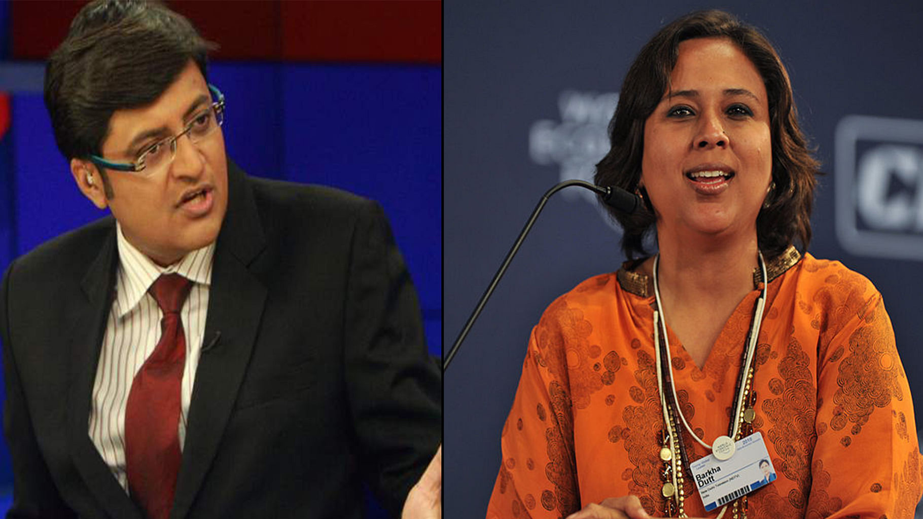 For the first time, even Barkha Dutt, Arnab’s former colleague, chose to respond to his bombast. (Photo: <b>The Quint</b>)